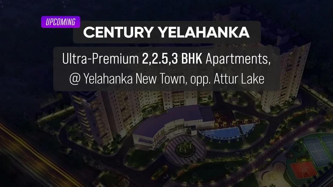 Upcoming Century Apartments banner